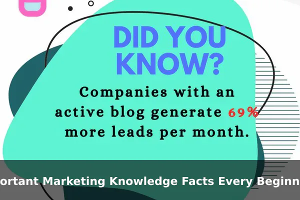 Important Marketing Knowledge Facts Every Beginner Should Know
