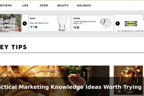 Practical Marketing Knowledge Ideas Worth Trying at Home