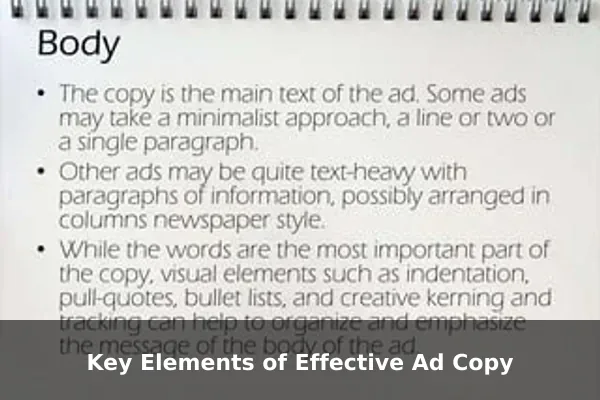 Key Elements of Effective Ad Copy