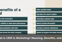 What Is CRM in Marketing? Meaning, Benefits, and Examples What Is CRM in Marketing? Meaning, Benefits, and Examples