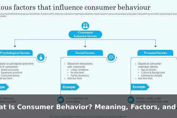 What Is Consumer Behavior? Meaning, Factors, and Examples