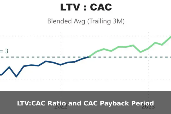 LTV:CAC Ratio and CAC Payback Period