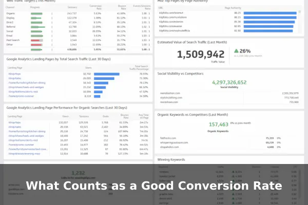 What Counts as a Good Conversion Rate