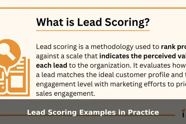 Lead Scoring Examples in Practice