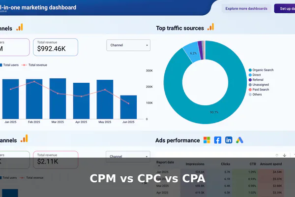 CPM vs CPC vs CPA