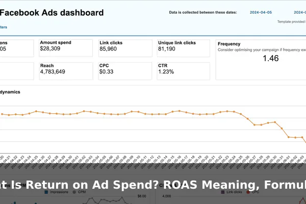 What Is Return on Ad Spend? ROAS Meaning, Formula, and Examples