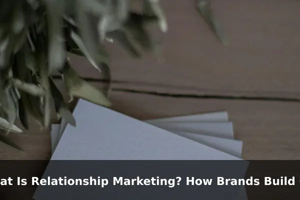 What Is Relationship Marketing? How Brands Build Customer Loyalty