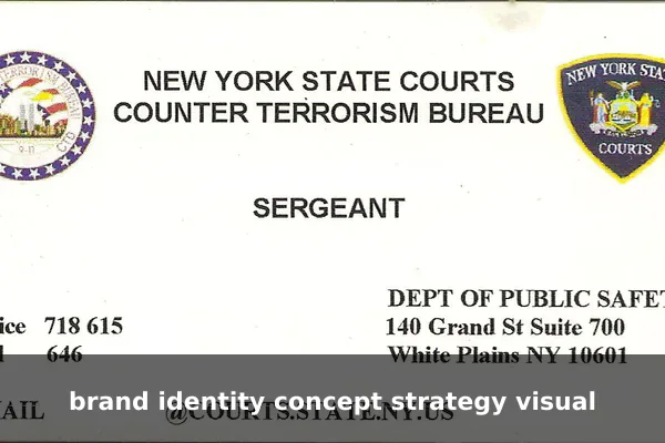 brand identity concept strategy visual