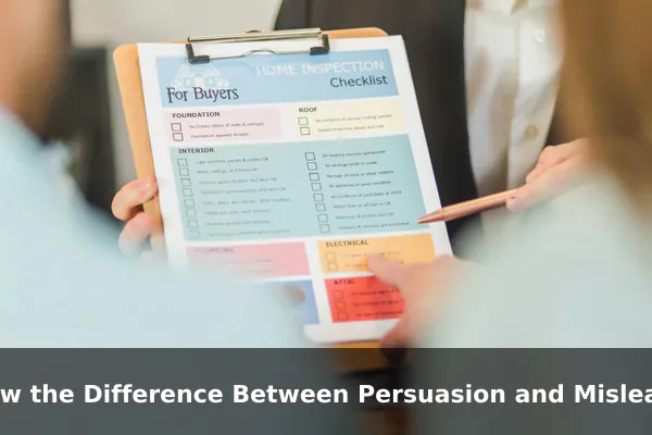 Know the Difference Between Persuasion and Misleading Claims