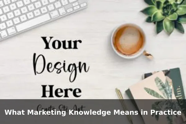 What Marketing Knowledge Means in Practice