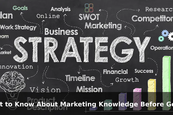 What to Know About Marketing Knowledge Before Getting Started