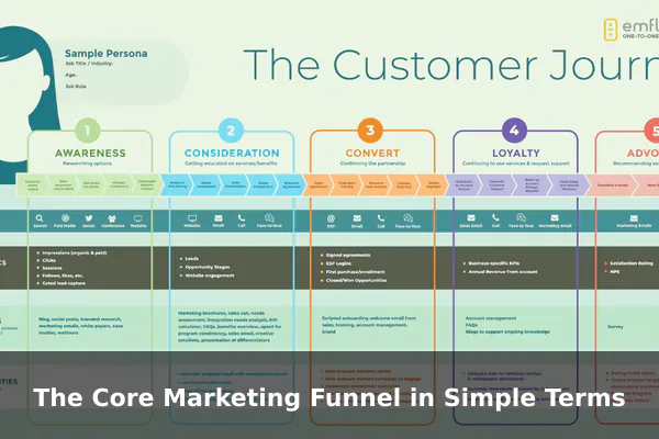 The Core Marketing Funnel in Simple Terms